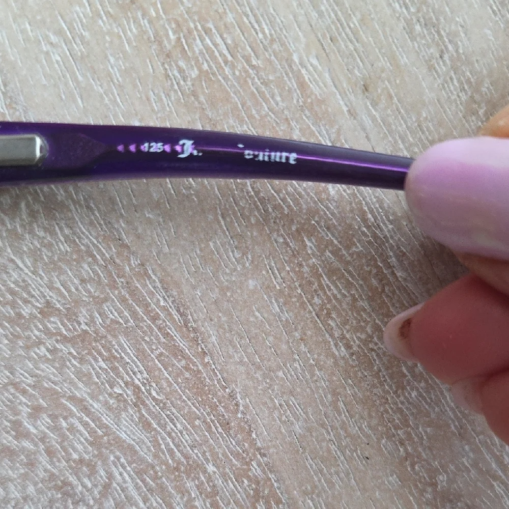 Juicy Couture Purple Sunglasses Sleek Design